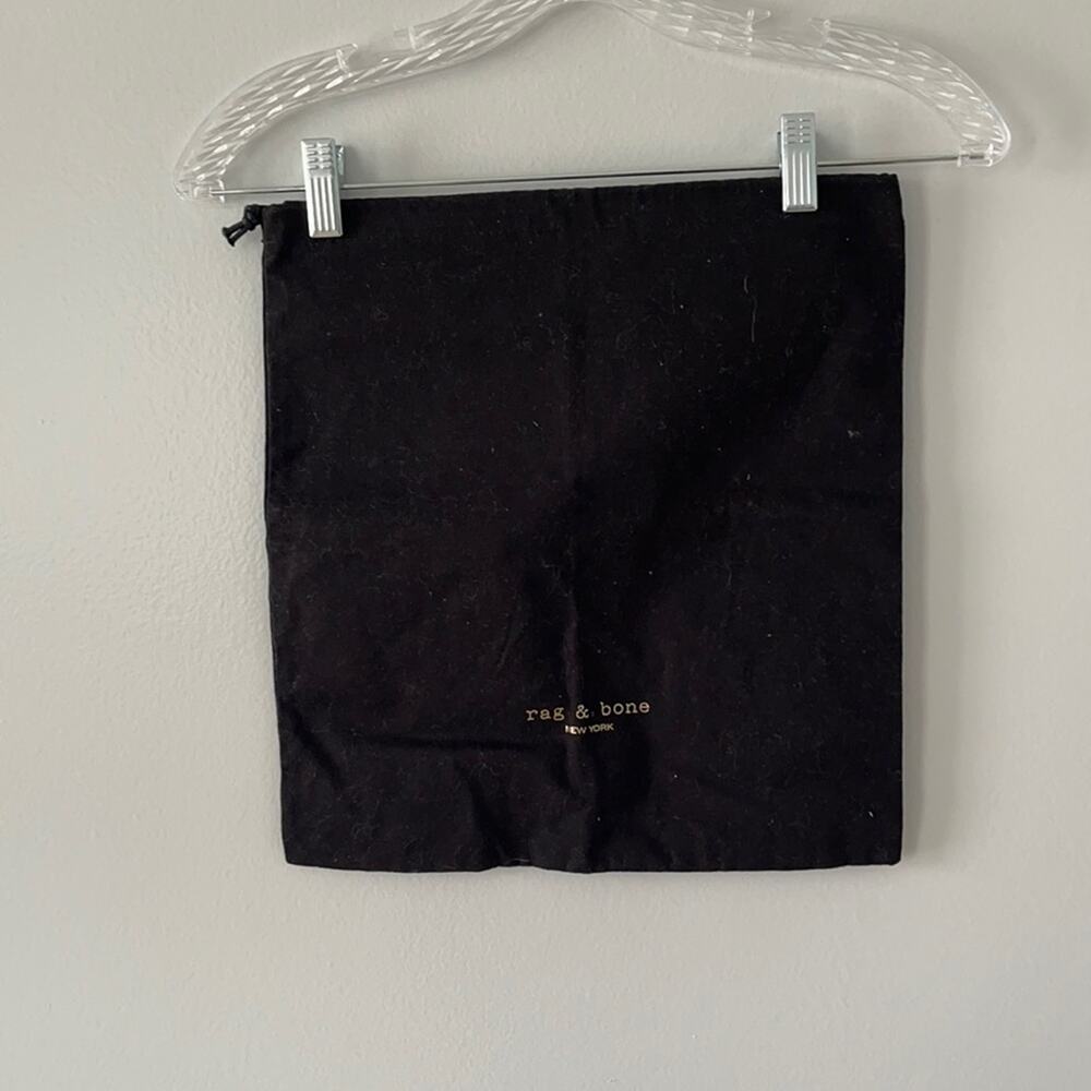 Rag & Bone Dust Bag with Leather Drawstring